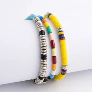 Dandy Street - vendita online - accessori uomo - bracciali uomo - set braccialetti uomo - tris bracciali - pietre dure - pietre naturali - argeno 925 - Tris#6