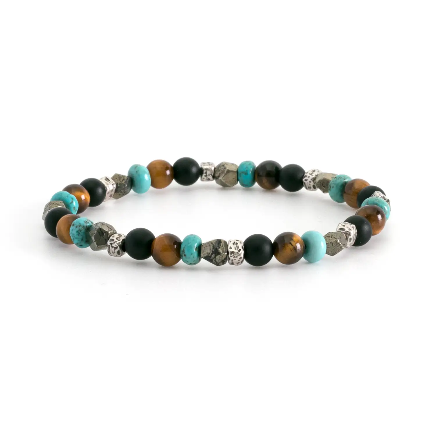 Original Christmas gifts - Bracelet with natural stones by Dandy Street