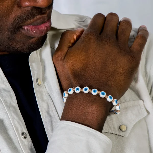 Dandy Street - shop online bracciali uomo di tendenza - bracciale da uomo lucky con perle - Serie Lucky