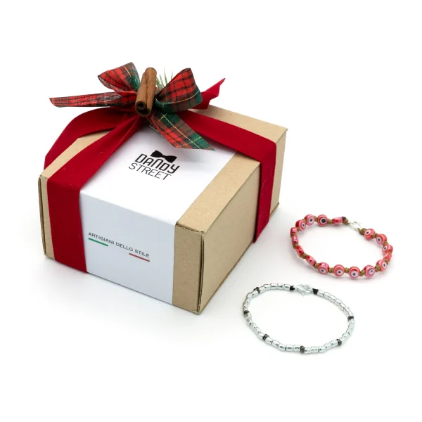 Dandy Street - shop online - gioielli uomo - Set di Natale - bracciali uomo in argento e pietre naturali - bracciali uomo set Natale - Christmas Box #14