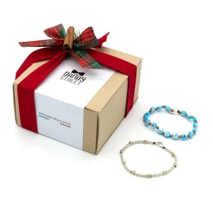 Dandy Street - shop online - gioielli uomo - Set di Natale - bracciali uomo in argento e pietre naturali - regalo di Natale bracciali argento - Christmas Box #12