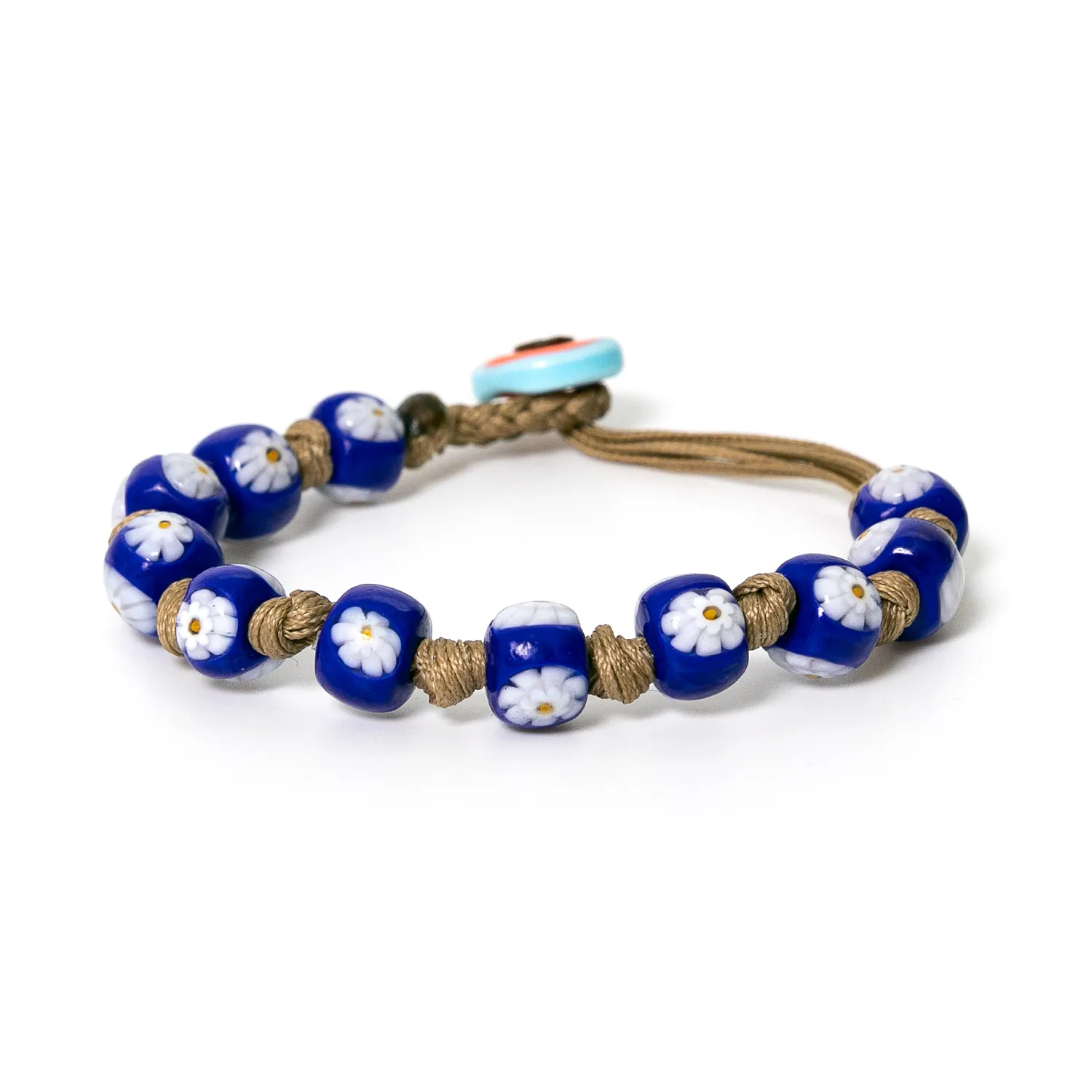 Laguna Blue Beaded Bracelet, mens bracelet, stone beads, online mens fashion accessories, bracelet