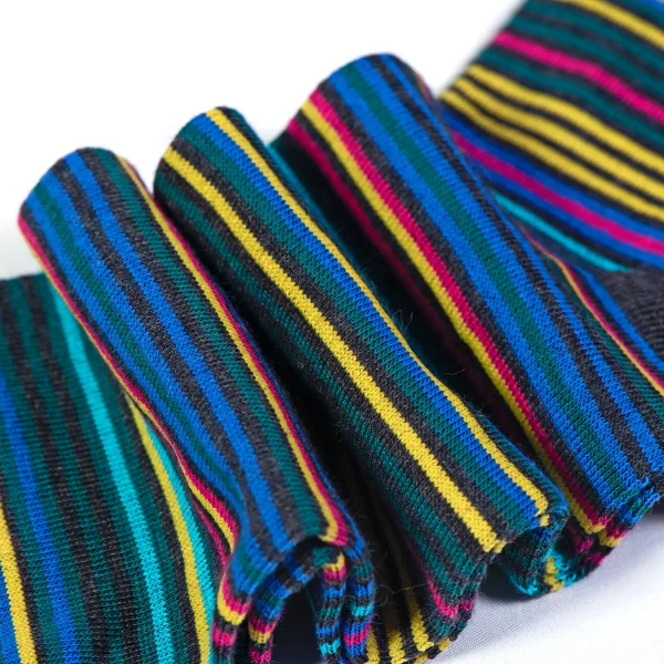 Dandy Street - shop online - accessori uomo calzini uomo cotone - calze da uomo in cotone a righe - Stripes Black