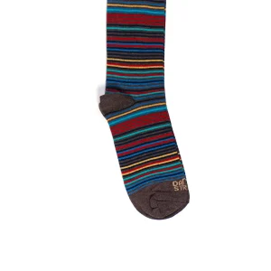 Dandy Street - shop online - accessori uomo calzini uomo cotone - calze da uomo in cotone multicolor - Stripes Brown