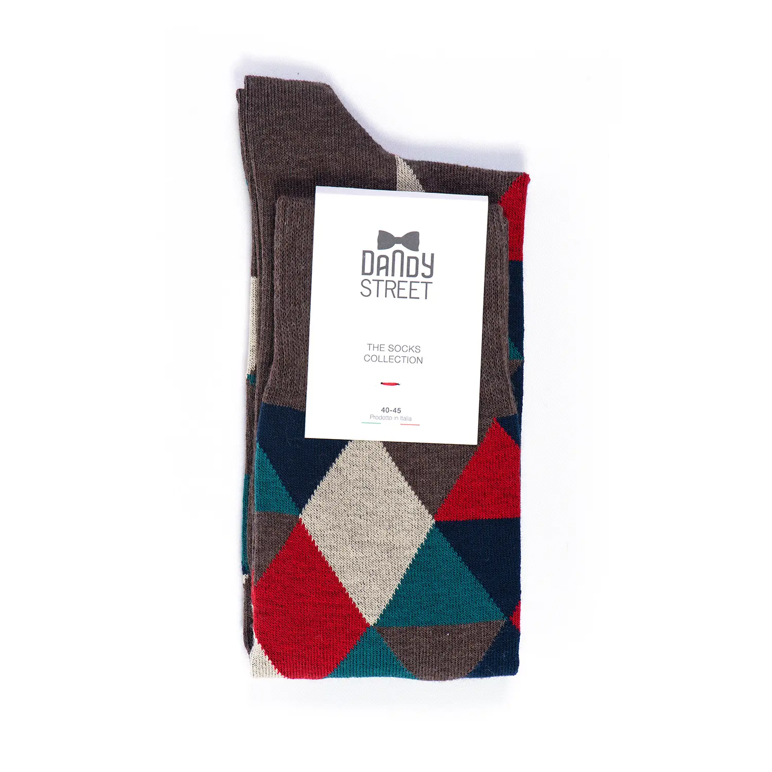 Modern men’s wool beanie - Warm cotton socks