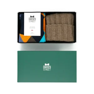 Dandy Street - shop online - accessori uomo - berretto invernale costa inglese - calzini uomo in cotone - Box invernale per chi ama lo stile - Winter Box #13