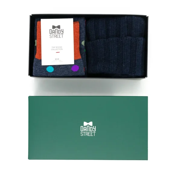 Dandy Street - shop online - accessori uomo - berretto invernale costa inglese - calzini uomo in cotone - Abbinamento perfetto per l’uomo elegante - Winter Box #20