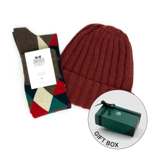 Dandy Street - shop online - accessori uomo - berretto invernale costa inglese - calzini uomo in cotone - Berretto moderno da uomo in lana - Winter Box #19