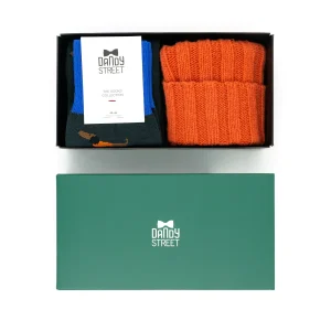 Dandy Street - shop online - accessori uomo - berretto invernale costa inglese - calzini uomo in cotone - Box pensiero originale da uomo - Winter Box #18