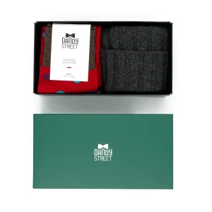 Dandy Street - shop online - accessori uomo - berretto invernale costa inglese - calzini uomo in cotone - Regalo originale per uomo moderno - Winter Box #22