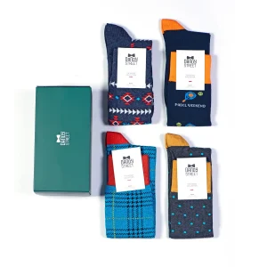 Dandy Street - shop online - accessori uomo - calzini uomo in cotone - Box calze dal design accattivante - Socks Box #31