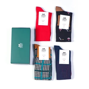 Dandy Street - shop online - accessori uomo - calzini uomo in cotone - Set calze da uomo esclusivo - Socks Box #29