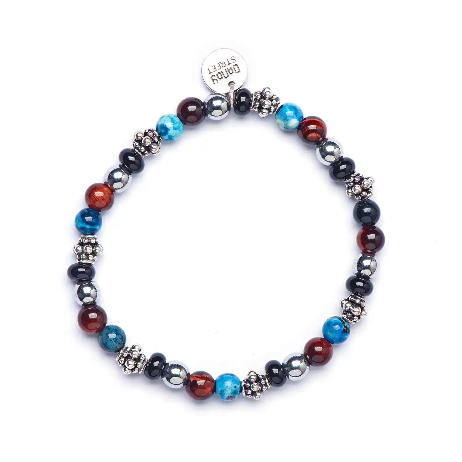 Bracelet with natural stones by Dandy Street