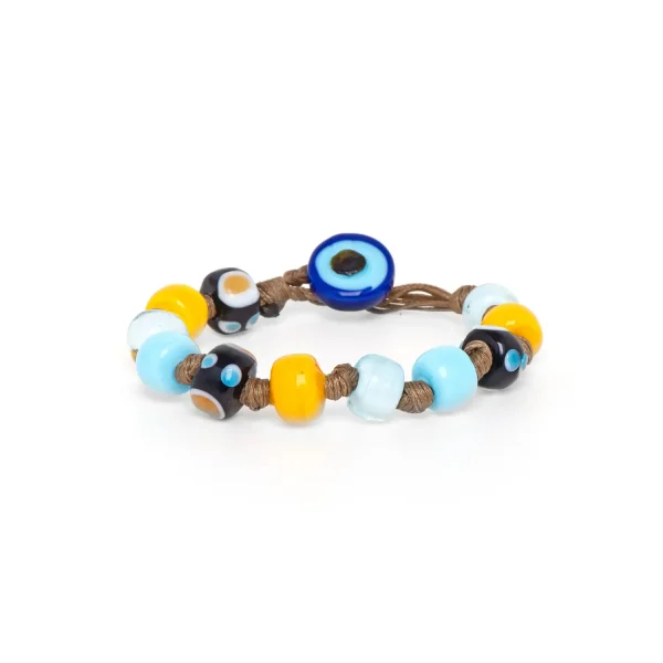 Dandy Street - shop online bracciali uomo di tendenza - Bracciale da uomo stiloso con murrine - Cala Violina