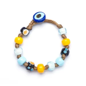 Dandy Street - shop online bracciali uomo di tendenza - Bracciale da uomo stiloso con murrine - Cala Violina