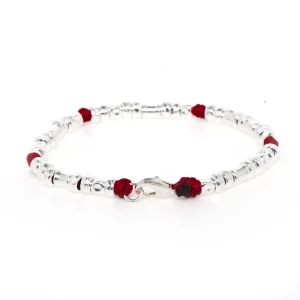 Dandy Street - shop online bracciali uomo di tendenza - Bracciale raffinato in argento - Adan