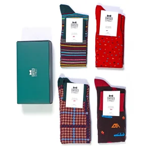 Dandy Street - shop online - accessori uomo - calzini uomo in cotone - Set calze da uomo in cotone - Socks Box #36